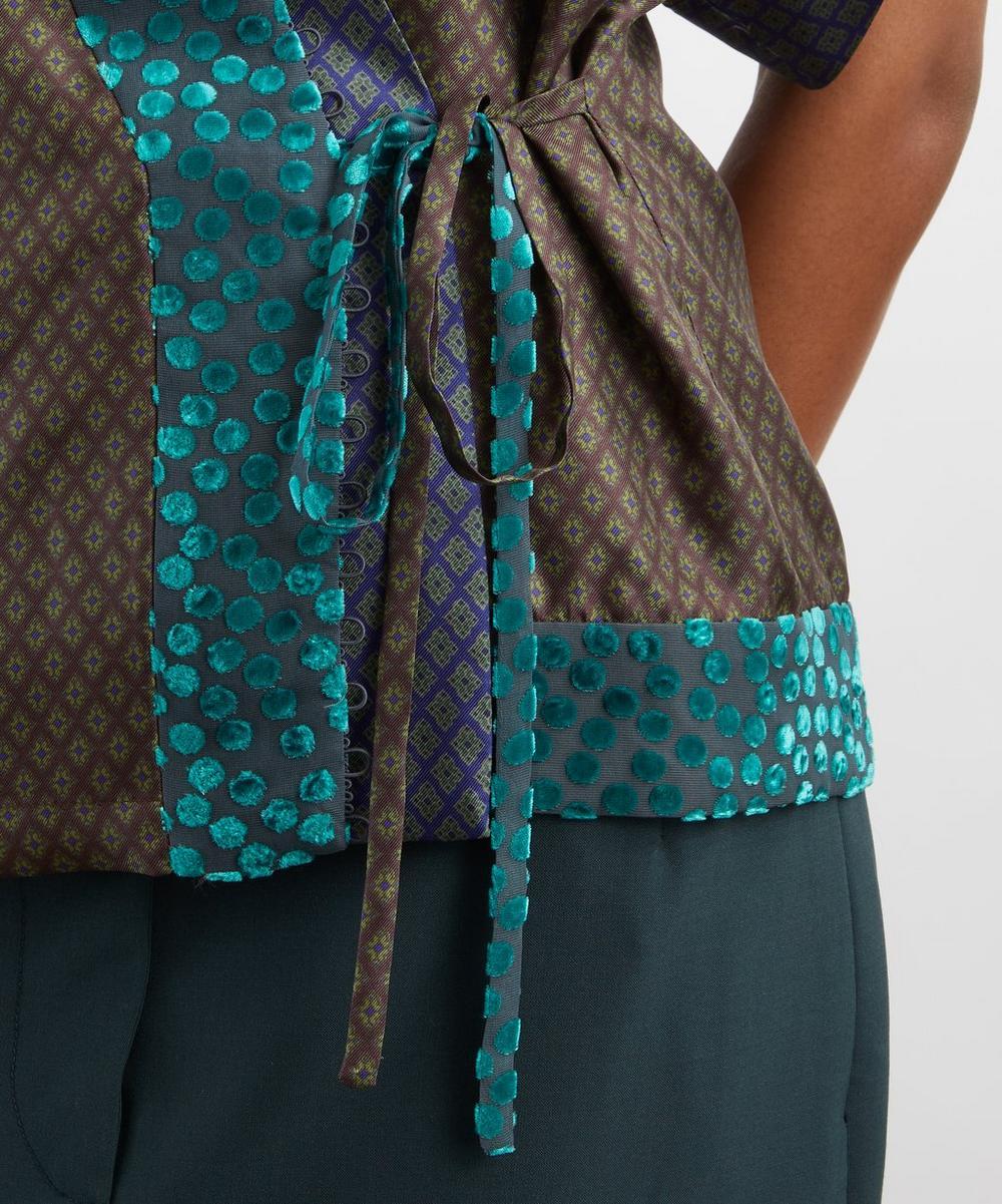 Liberty London Dries Van Noten Clematia Print Top