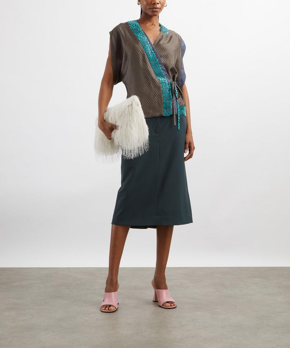 liberty london Dries Van Noten Clematia Print Top