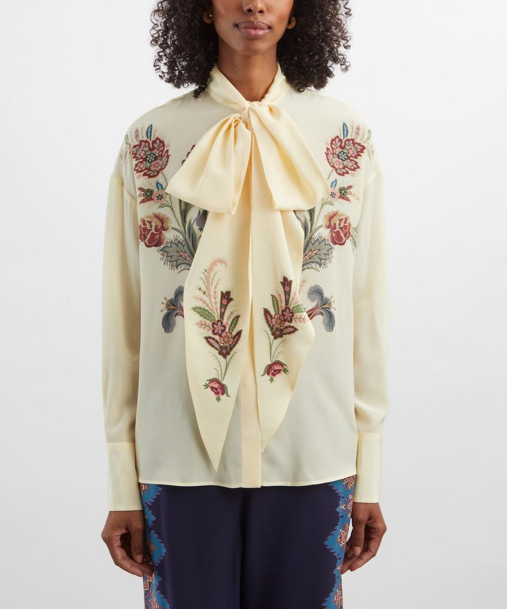 Liberty London Etro Floral Silk Blouse