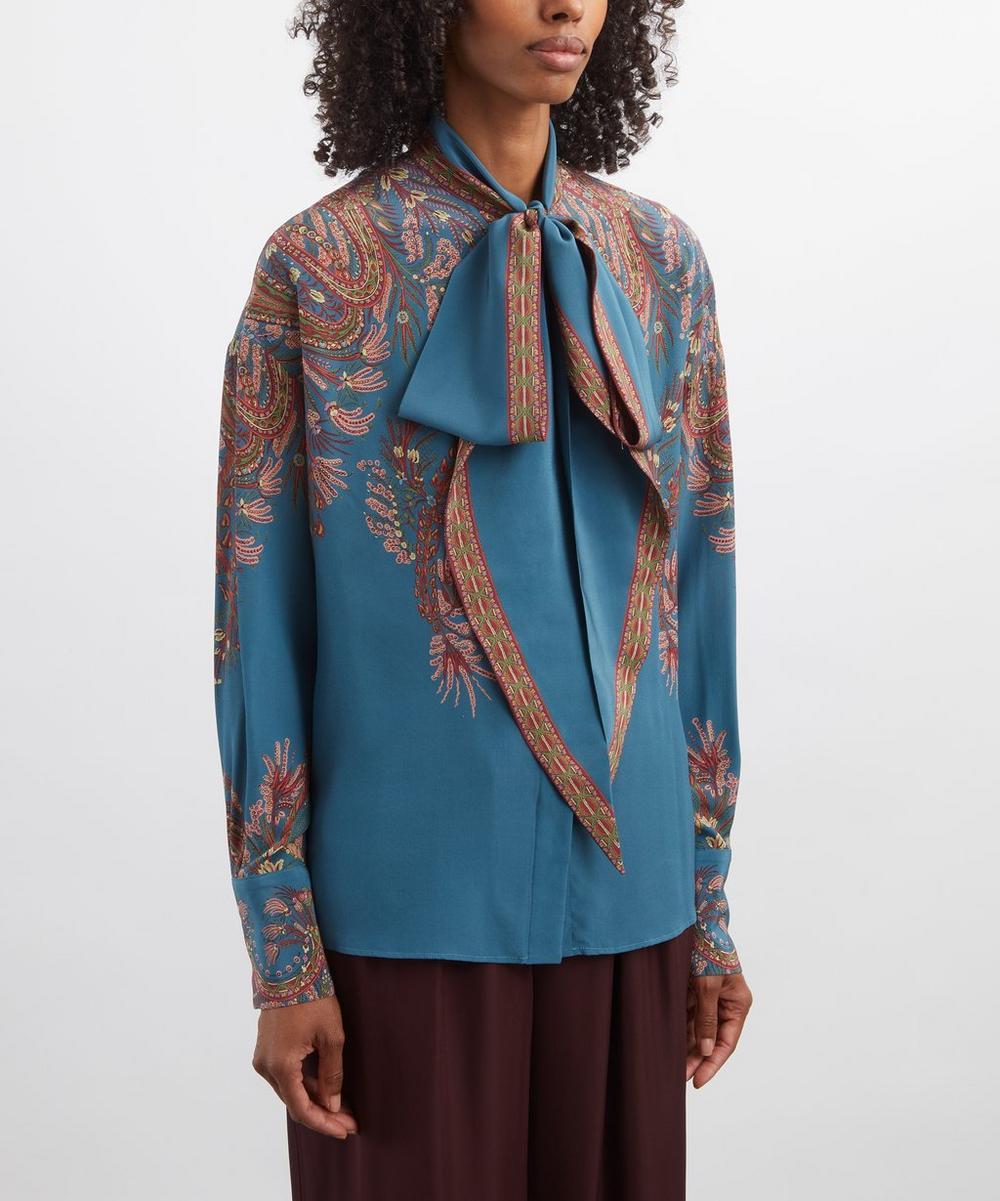 Liberty London Etro Floral Silk Blouse