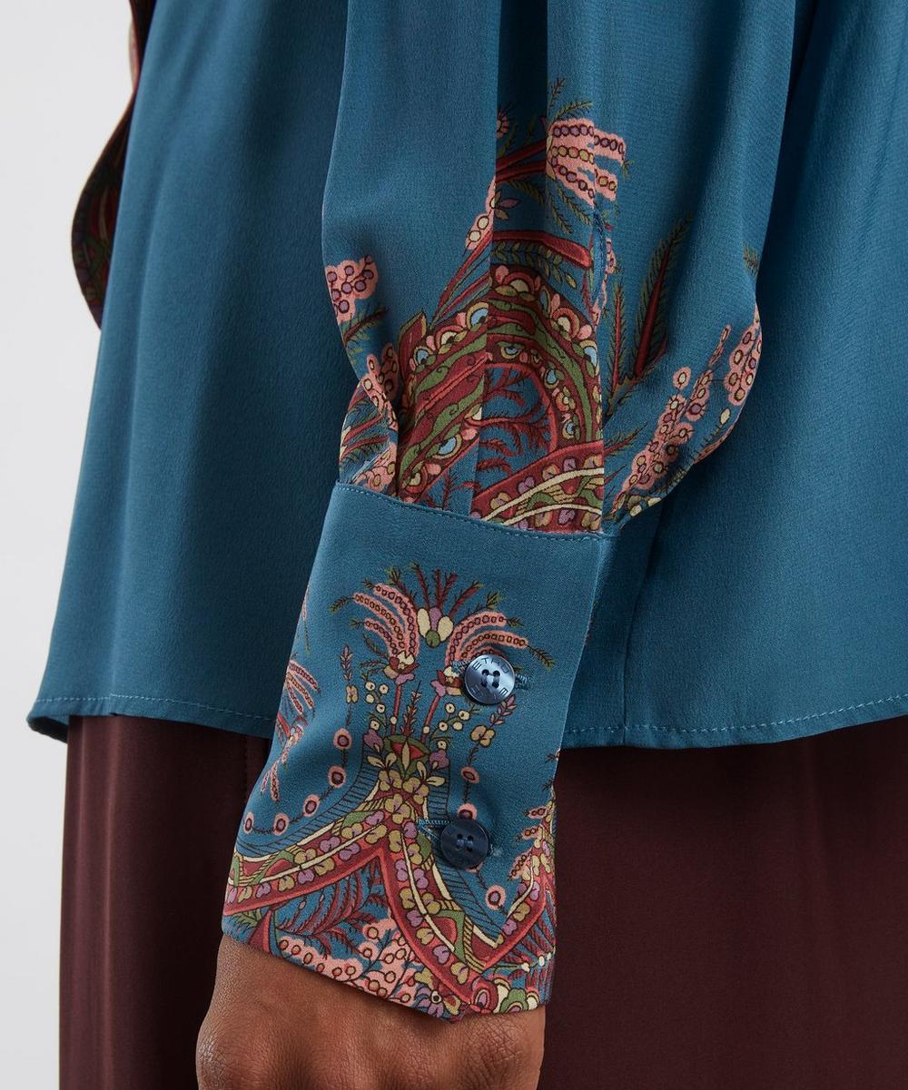 Liberty London Etro Floral Silk Blouse