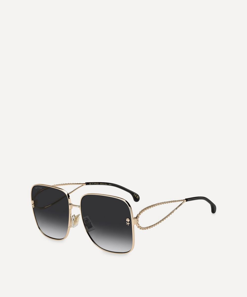 Liberty London Etro Paisley Aviator Sunglasses