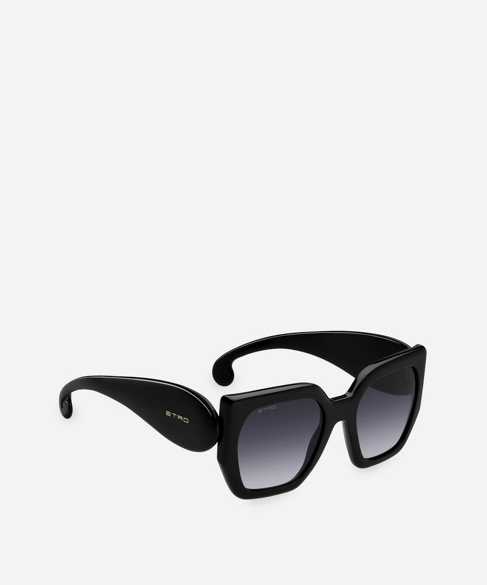 liberty london Etro Paisley Square Sunglasses