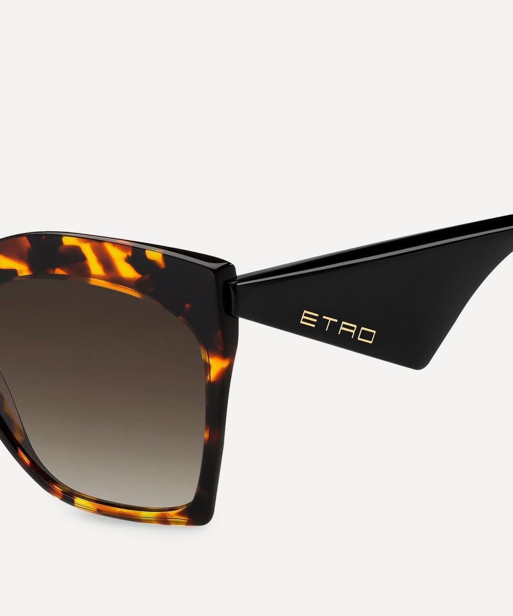 Liberty London Etro Tailoring Butterfly Sunglasses