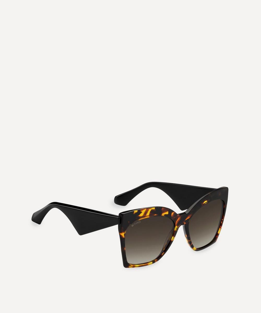 liberty london Etro Tailoring Butterfly Sunglasses
