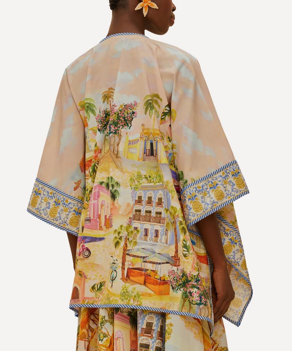 liberty london FARM Rio Multicolor Aracati Kimono