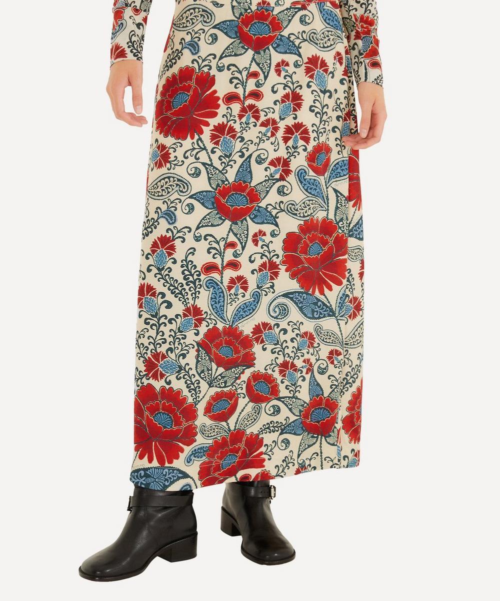Liberty London FARM Rio Sand Francesca Maxi Skirt