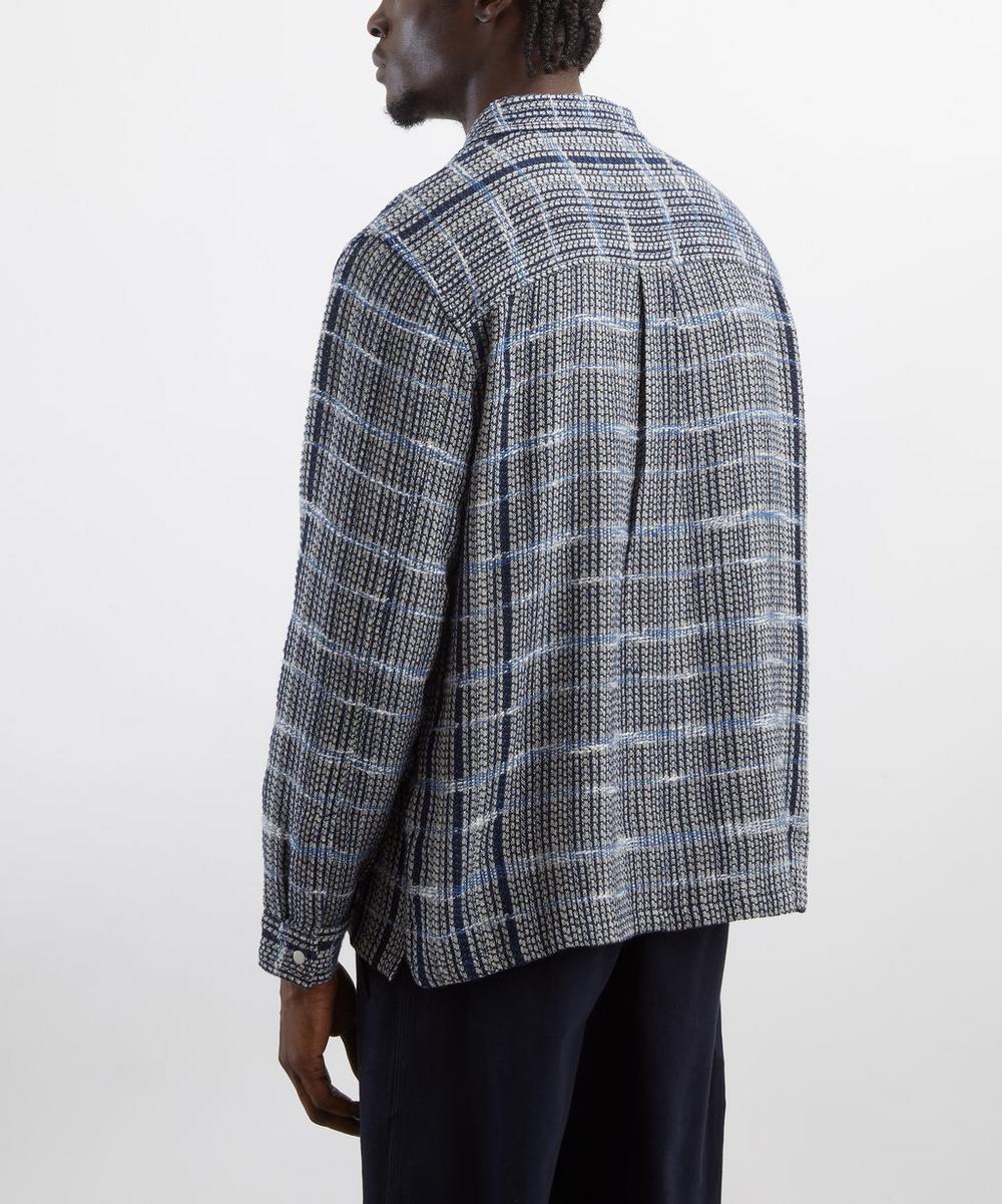 Liberty London Folk Check Patch Overshirt