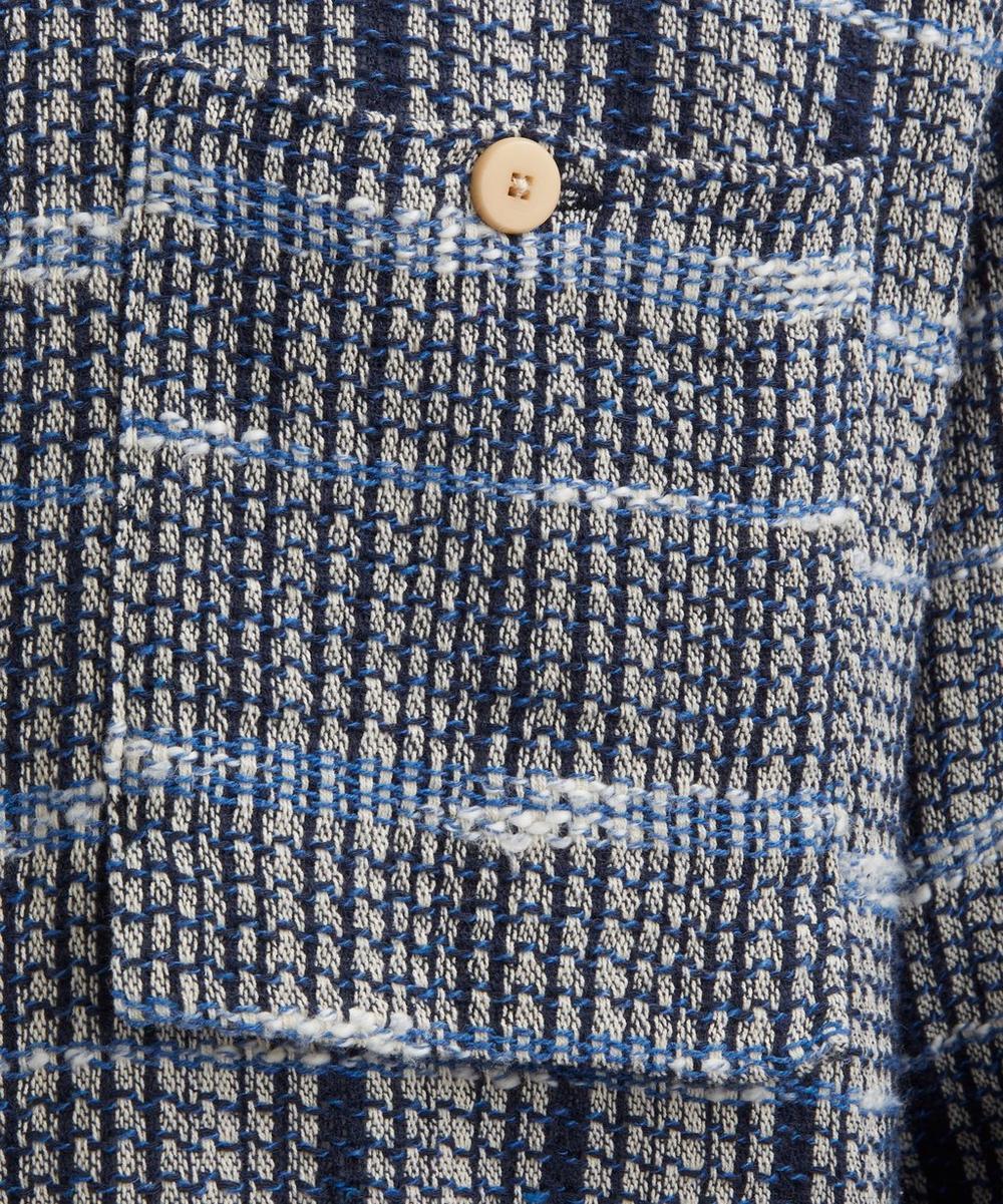 Liberty London Folk Check Patch Overshirt