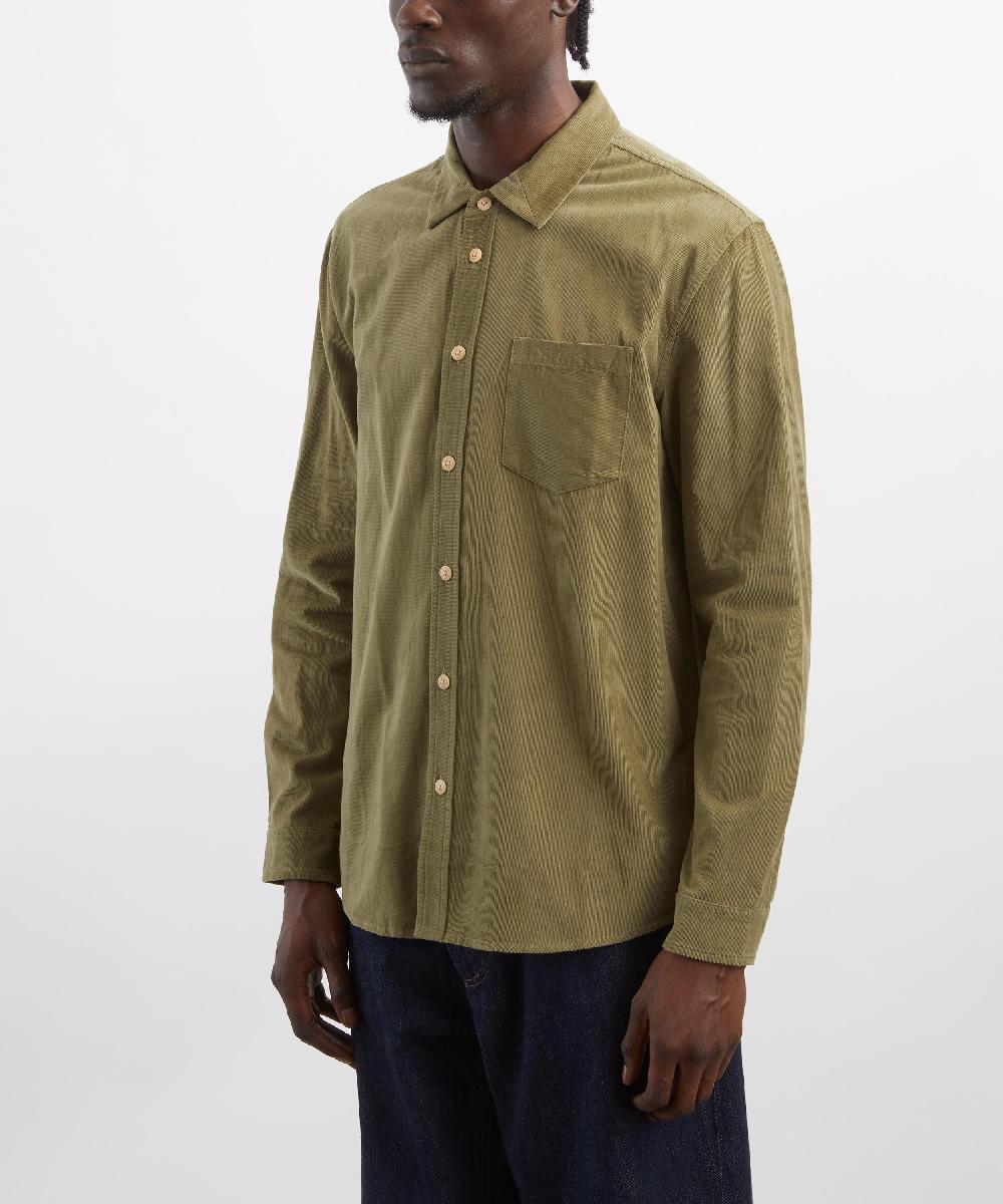 Liberty London Folk Direction Babycord Shirt