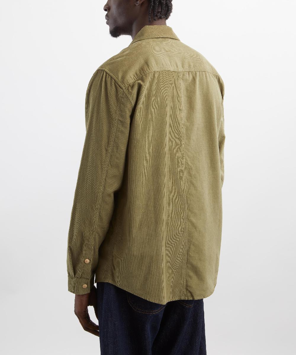 Liberty London Folk Direction Babycord Shirt