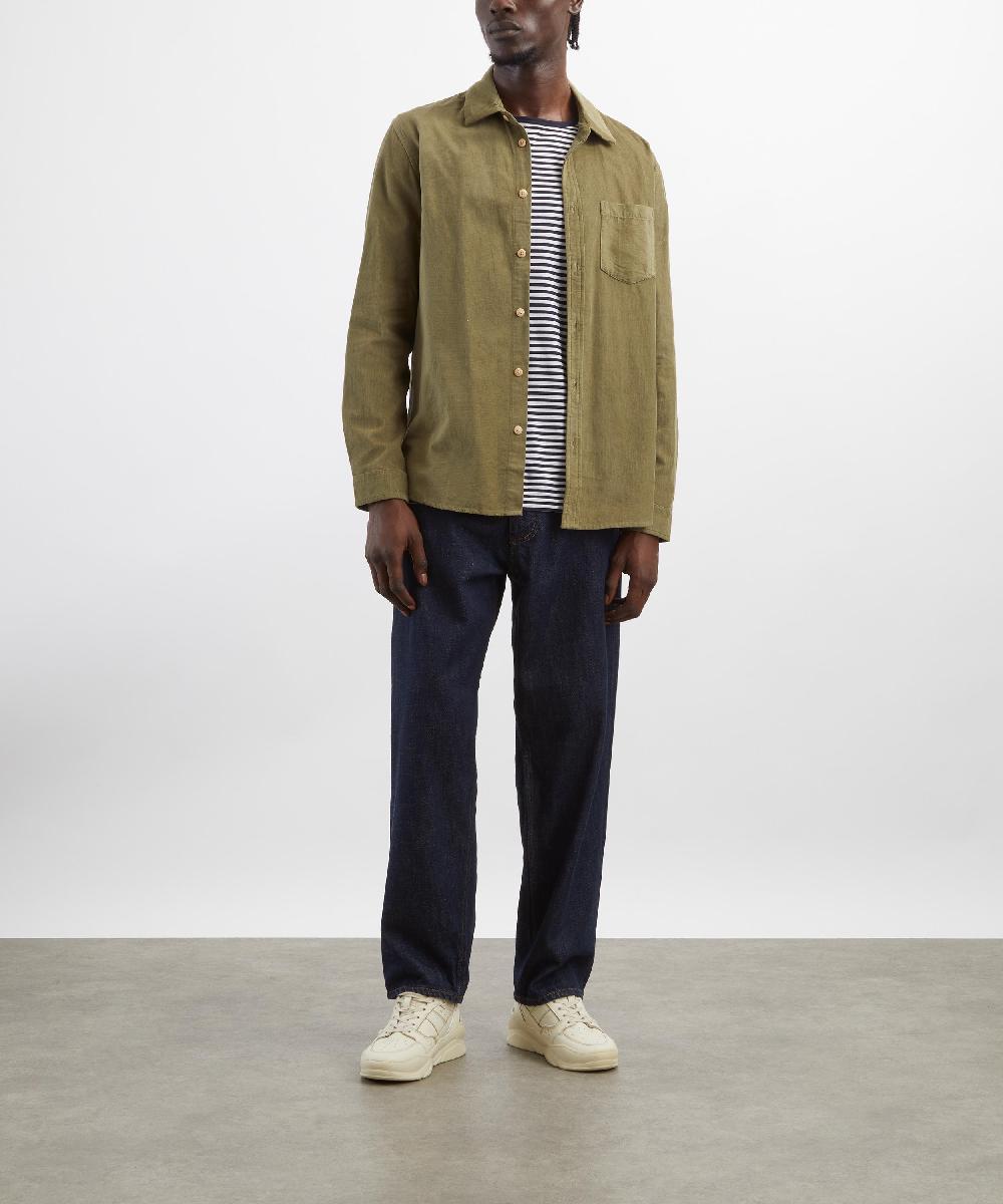 liberty london Folk Direction Babycord Shirt