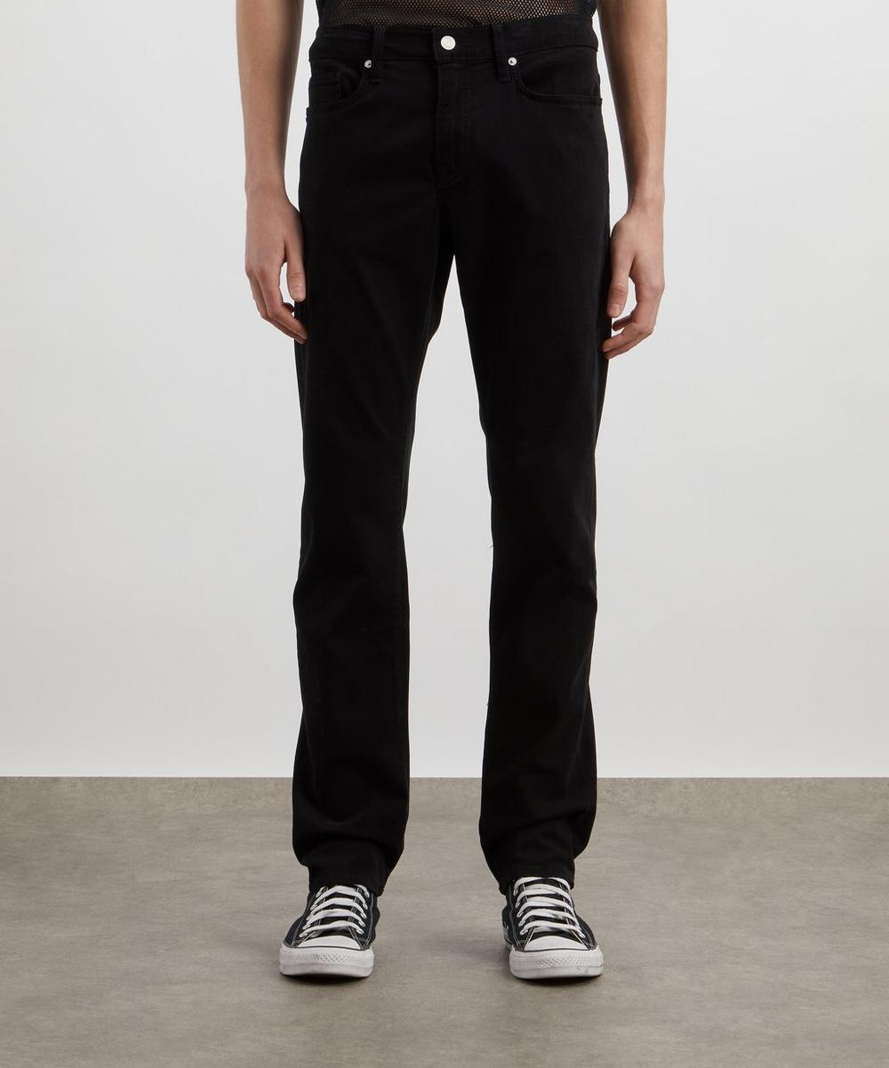 Liberty London Frame L’Homme Slim Jeans In Noir