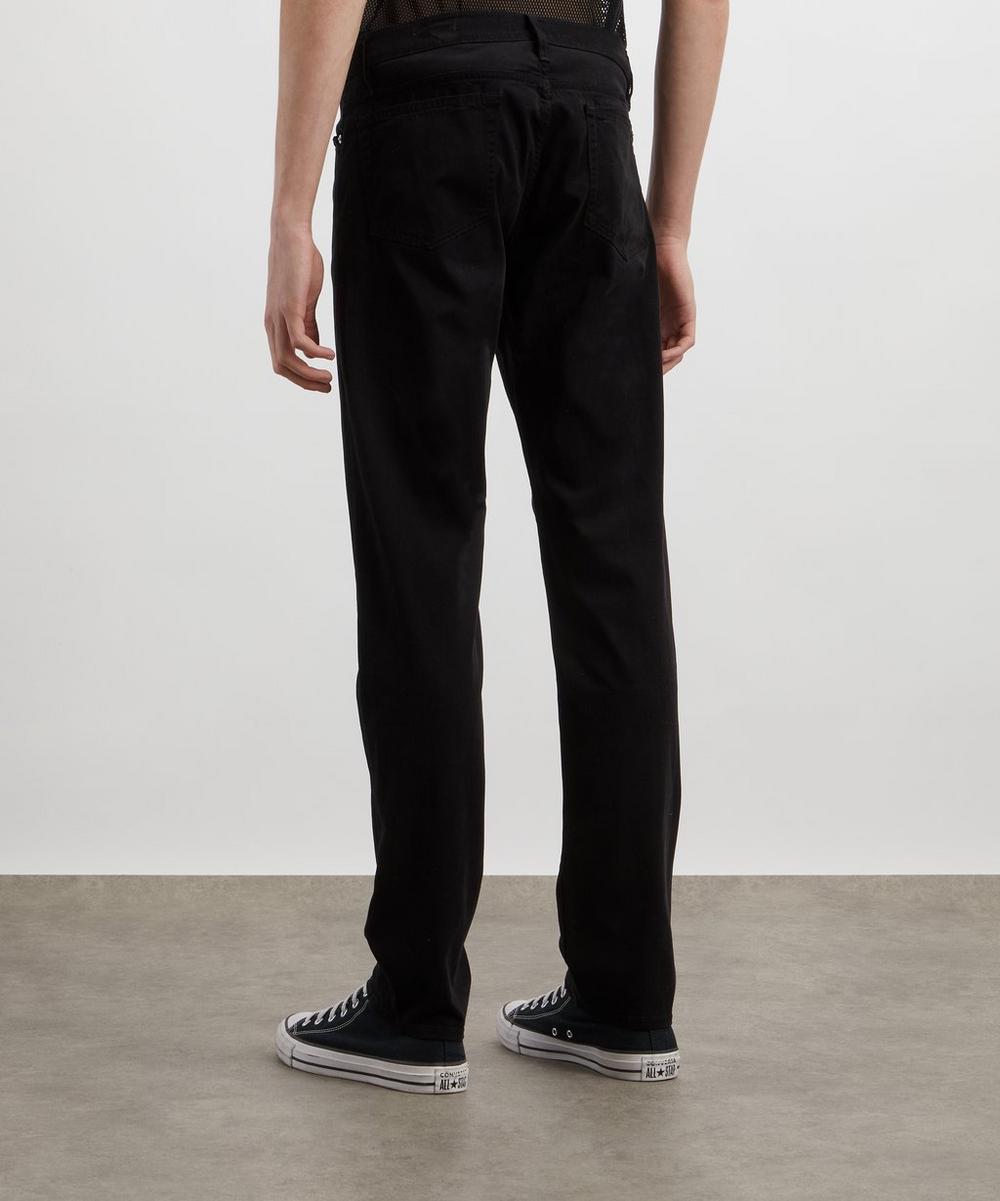 Liberty London Frame L’Homme Slim Jeans In Noir