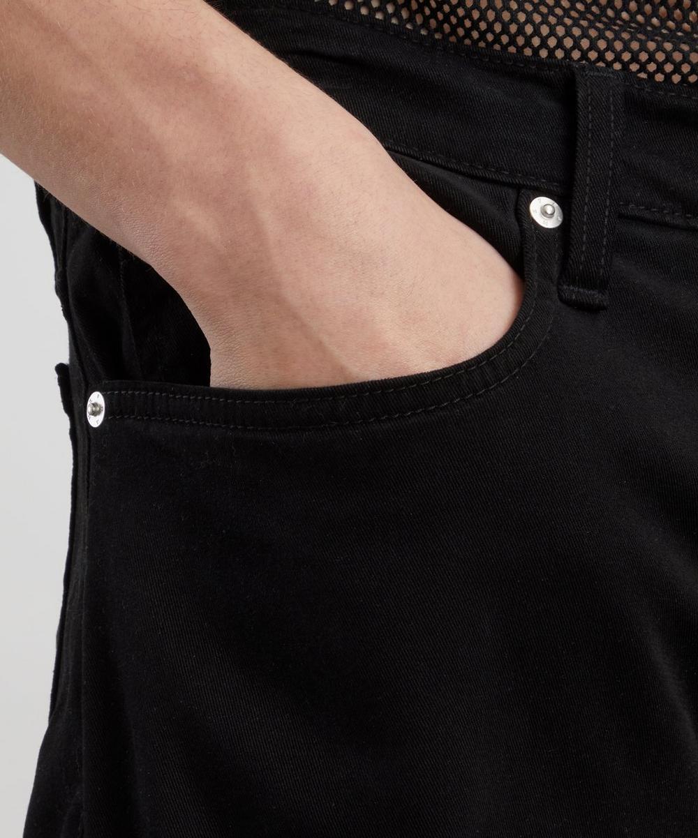 Liberty London Frame L’Homme Slim Jeans In Noir