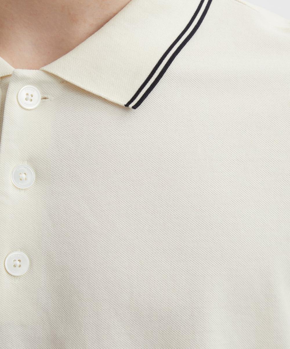 Liberty London Frame Light Pique Short-Sleeve Polo