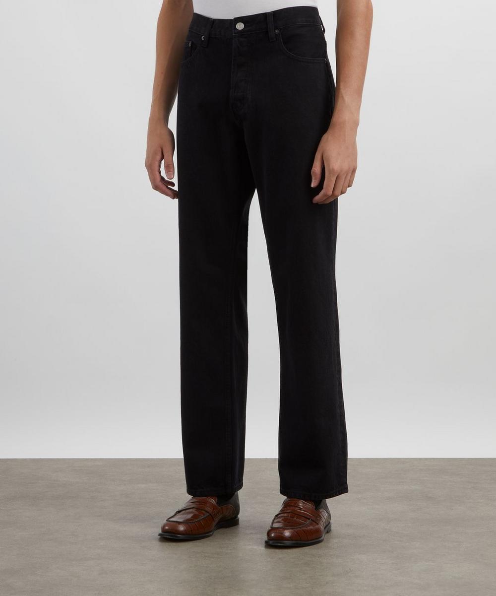 liberty london Frame Relaxed Wide Jeans in Rewind