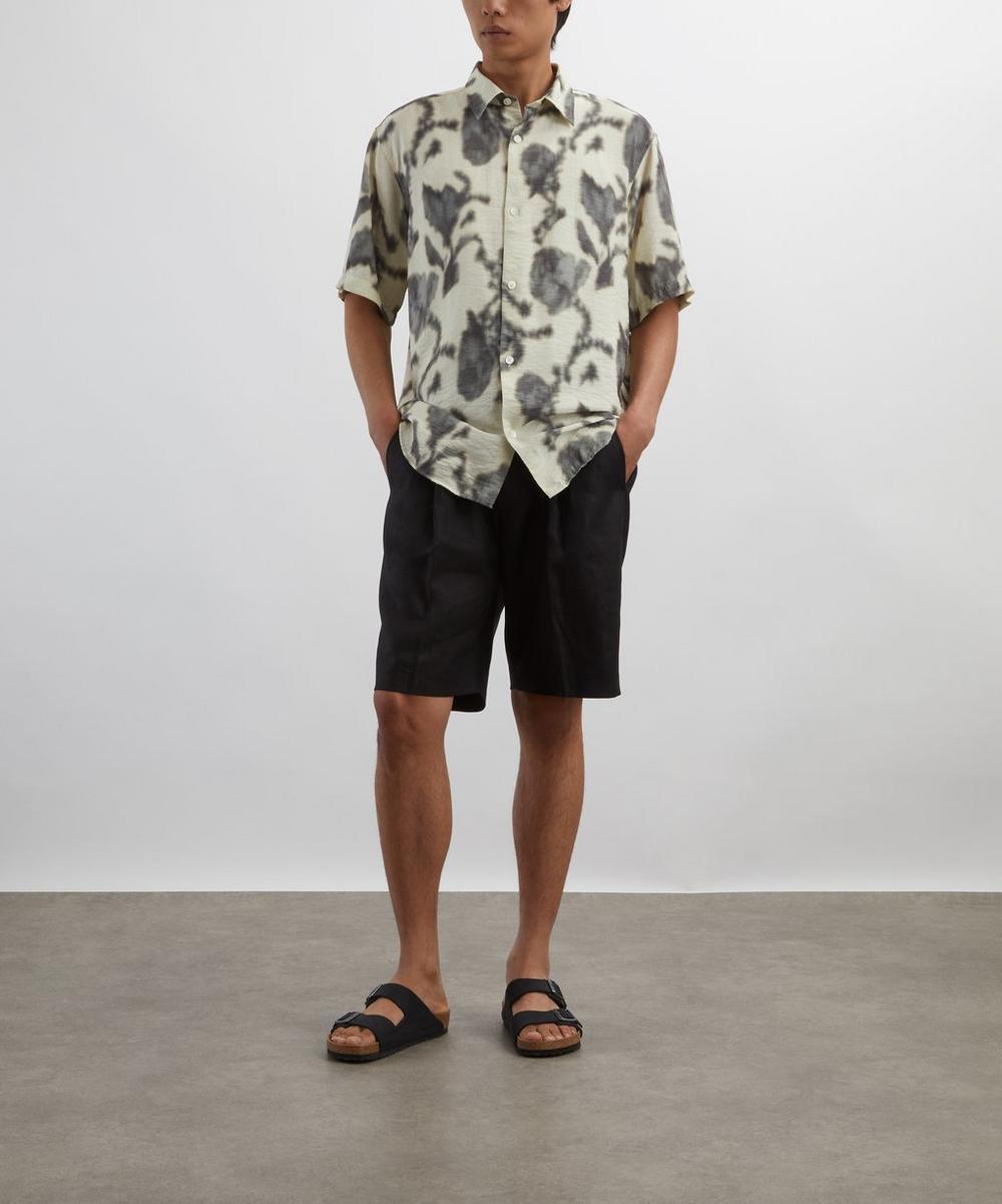 liberty london Freddy Ecru Print Shirt