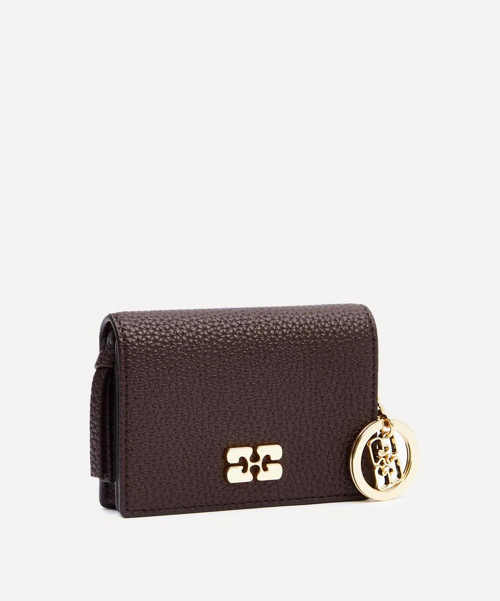 liberty london Ganni Bou Grained Cardholder