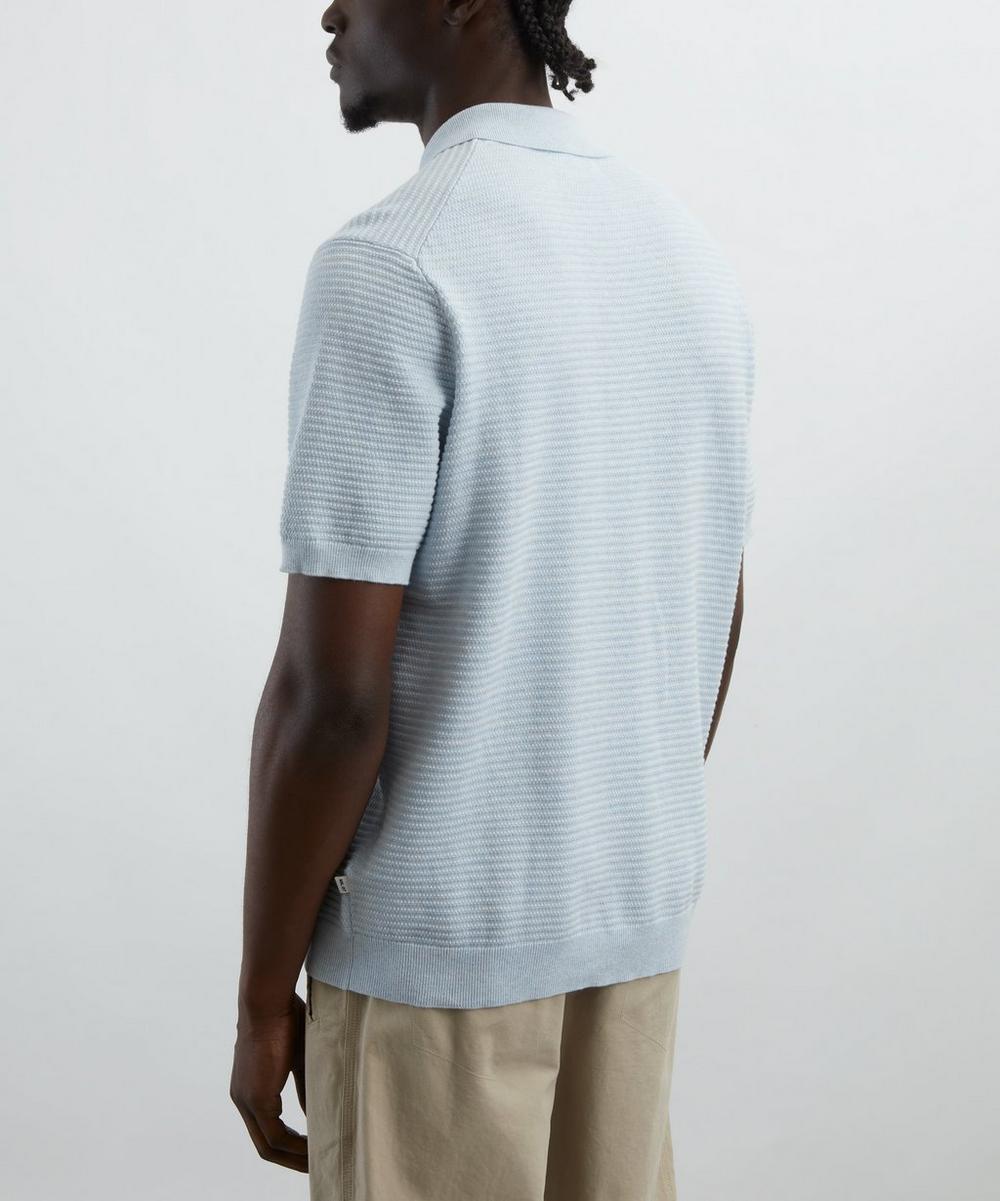 Liberty London Gustav Horizontal Cotton Polo