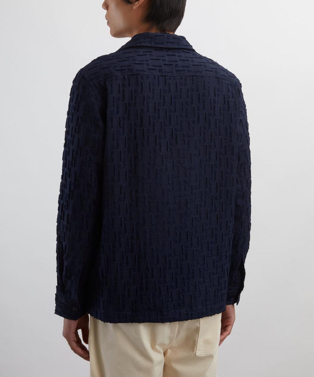 Liberty London Hank Fil-Coupé Jacquard Overshirt