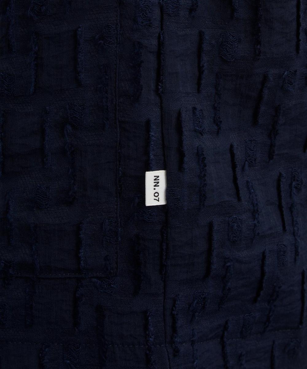 Liberty London Hank Fil-Coupé Jacquard Overshirt