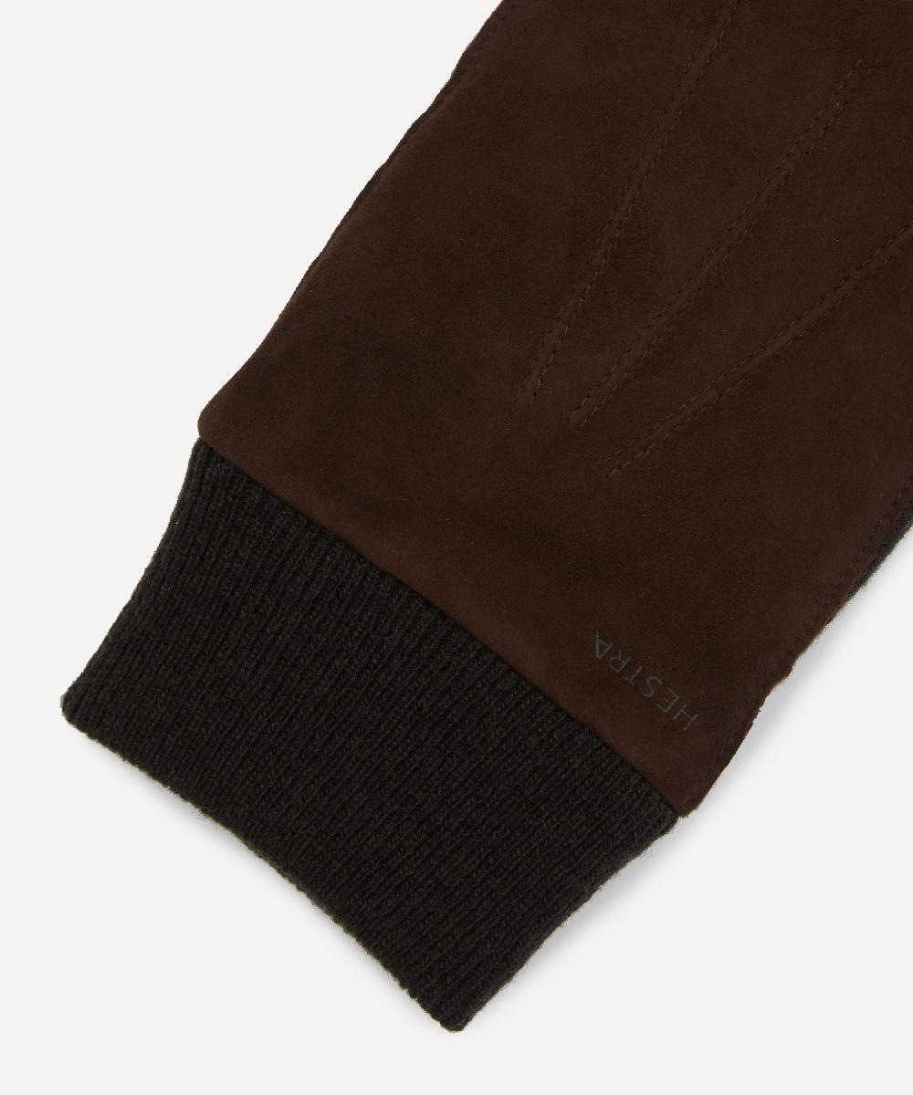 Liberty London Hestra Geoffrey Leather Gloves