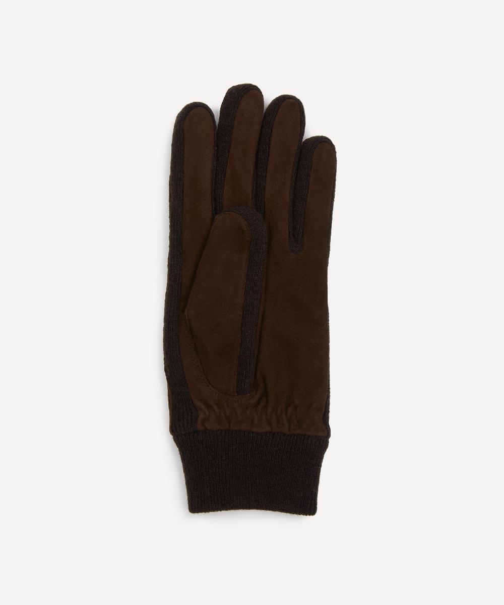liberty london Hestra Geoffrey Leather Gloves