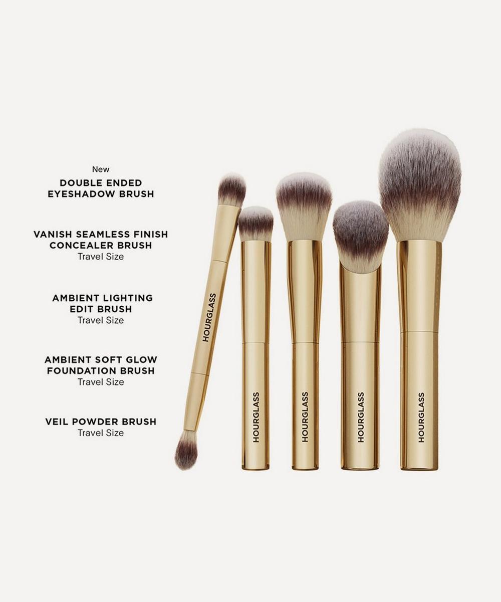 liberty london Hourglass Face & Eye Travel Brush Set