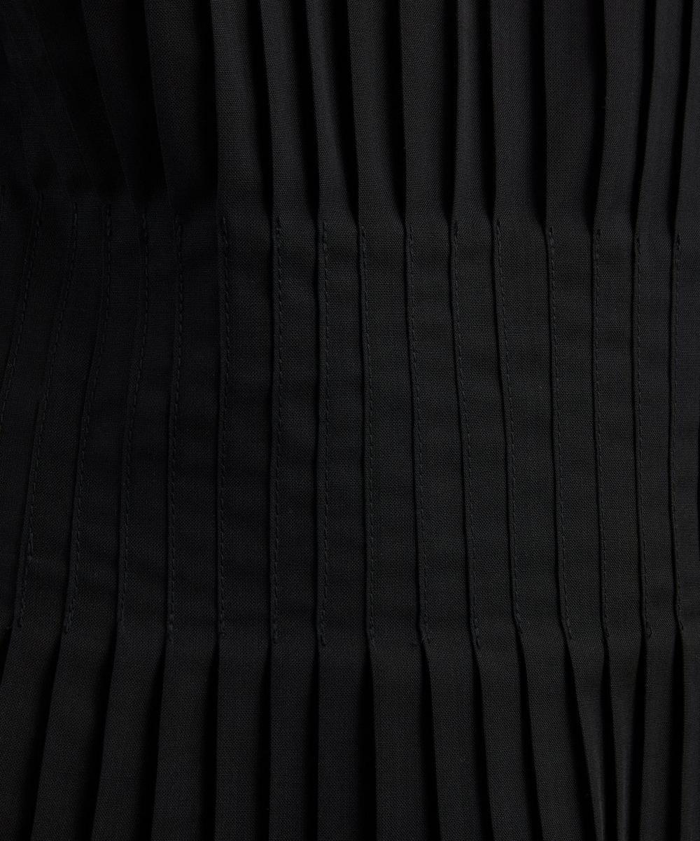 Liberty London Ivy Oak Taye Pleated Plissé Top