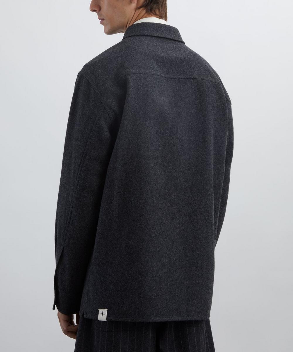 Liberty London Jil Sander Wool Shirt Jacket