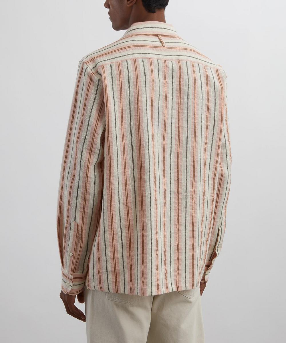 Liberty London Julio Striped Linen-Blend Shirt