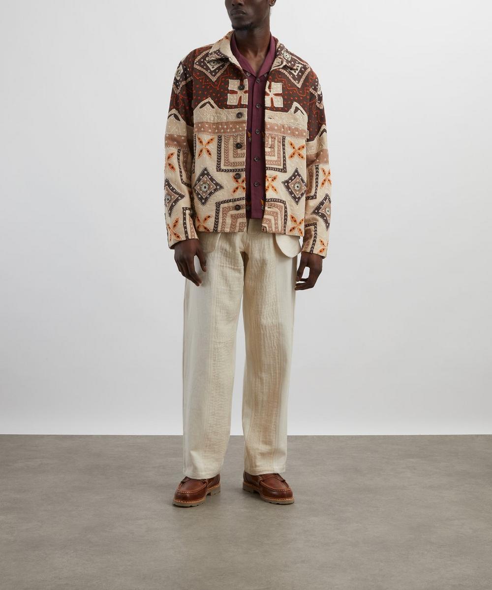 liberty london Kartik Research 3D Pocket Pants