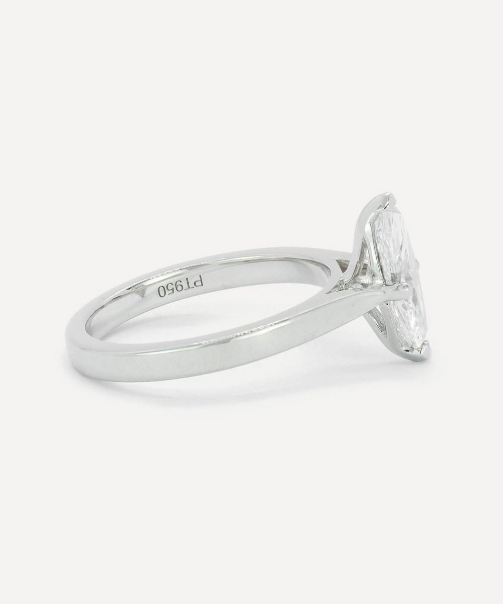 Liberty London Kojis Platinum Diamond Ring