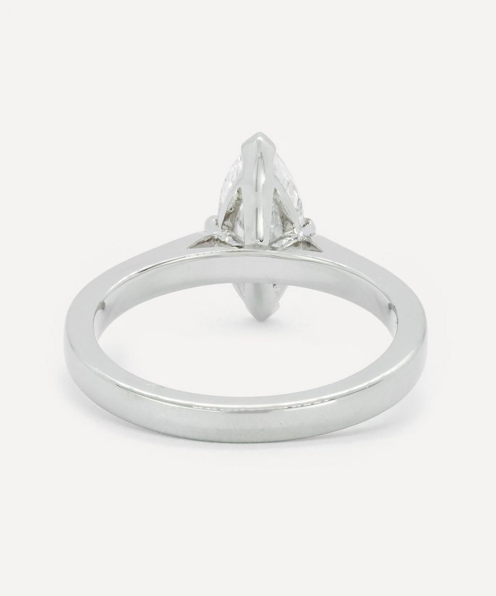 Liberty London Kojis Platinum Diamond Ring