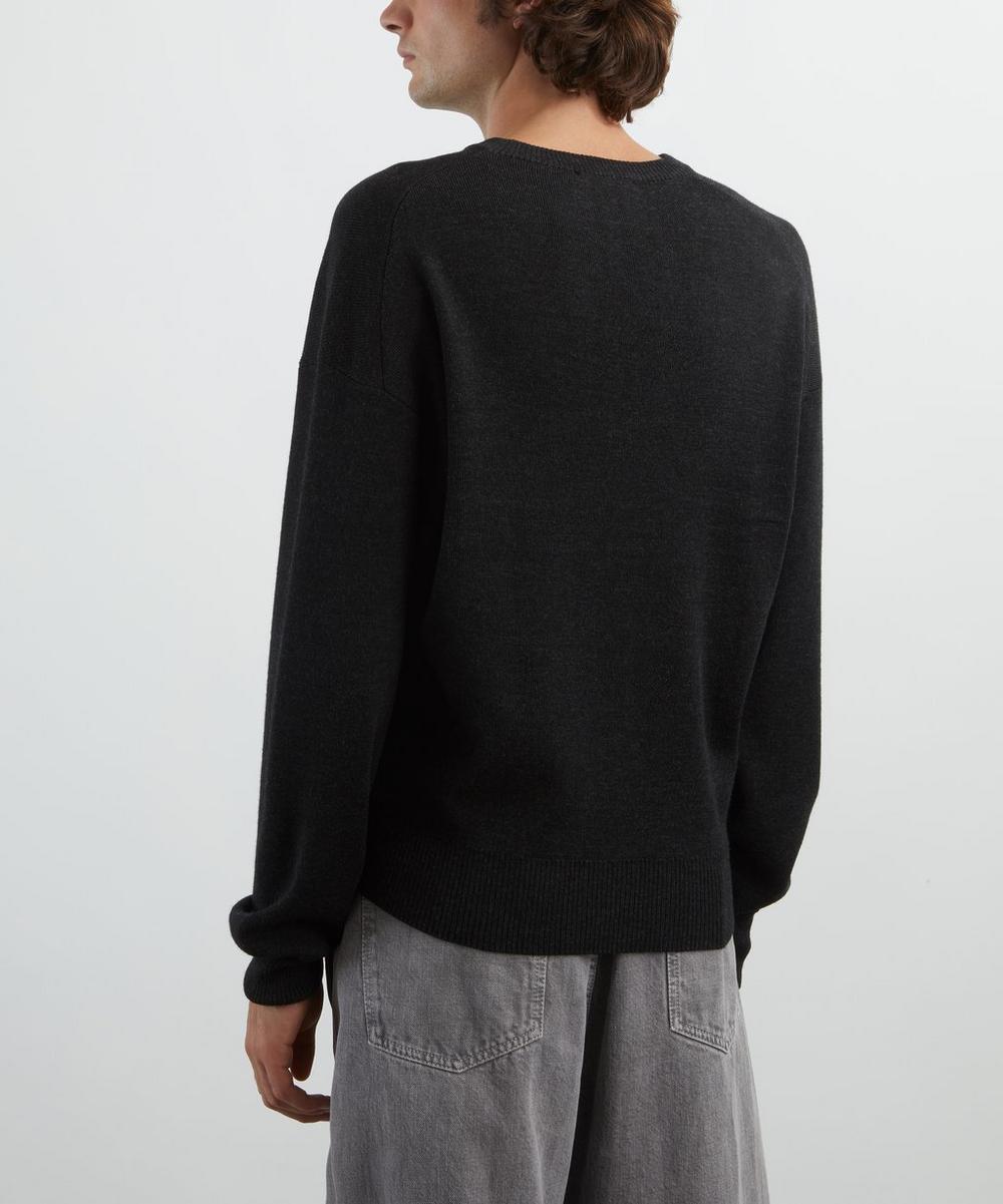 Liberty London Lemaire Boxy V-Neck Jumper