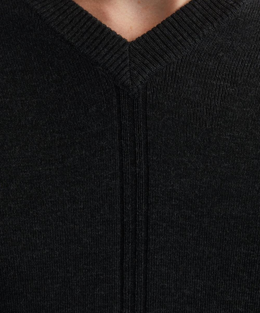 Liberty London Lemaire Boxy V-Neck Jumper