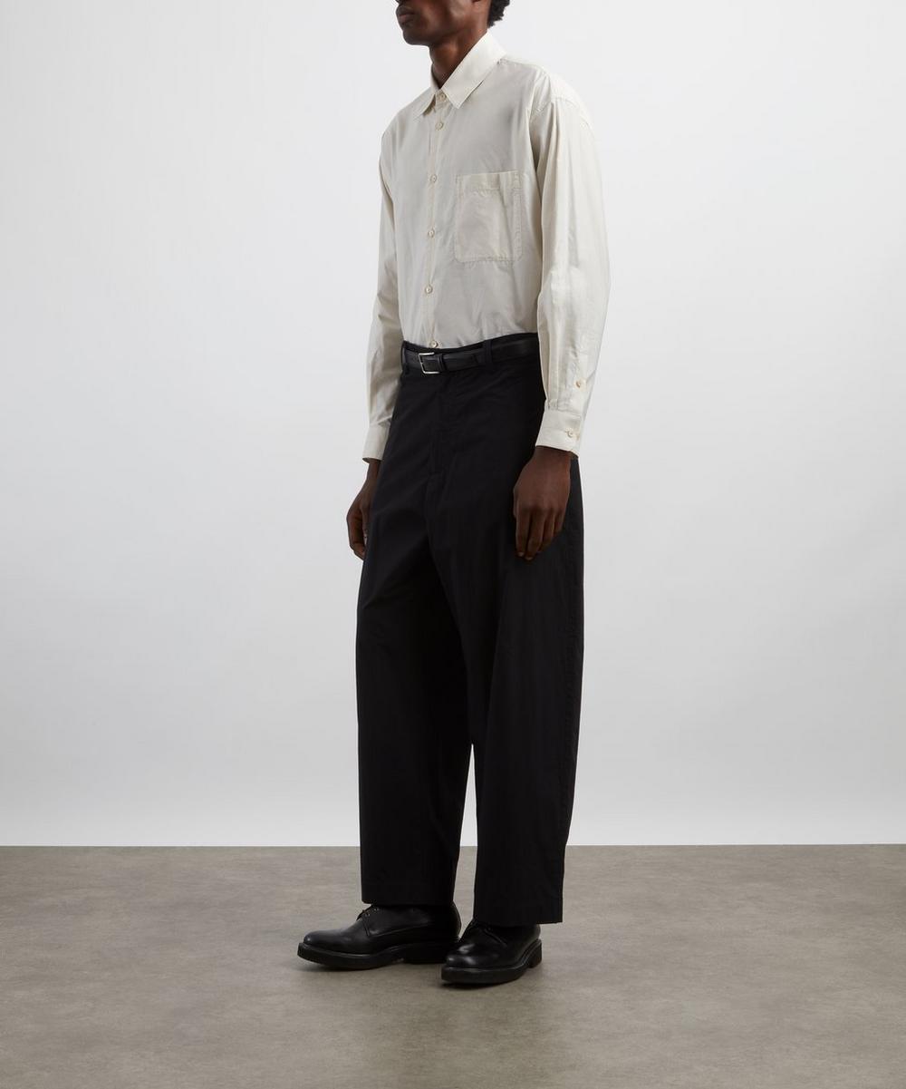 liberty london Lemaire Light Cream Regular Shirt