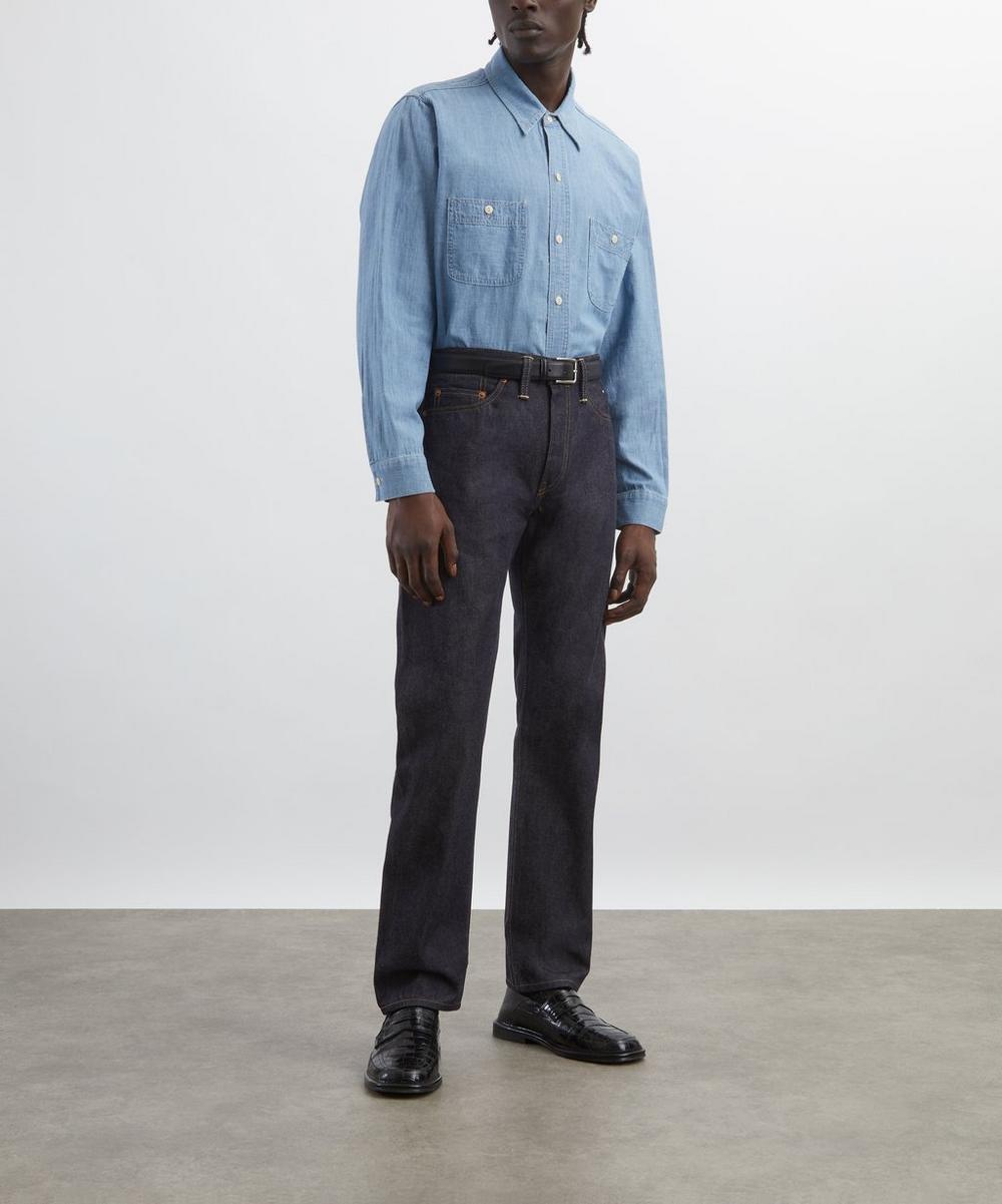 liberty london Levi's Light Wash Work Shirt