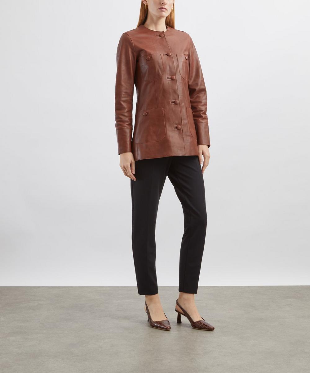 liberty london Liberowe Rani Leather Jacket
