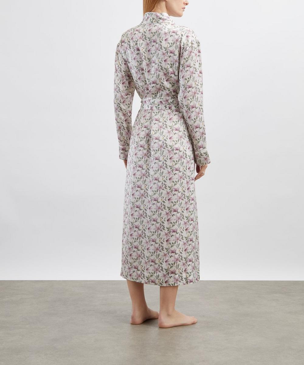 Liberty London Liberty Ava Fleur Silk-Satin Robe