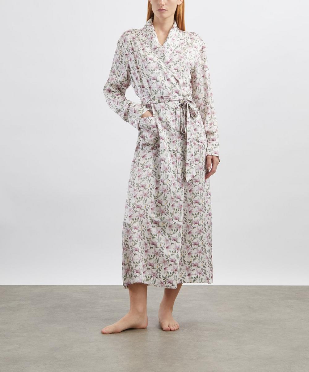 liberty london Liberty Ava Fleur Silk-Satin Robe