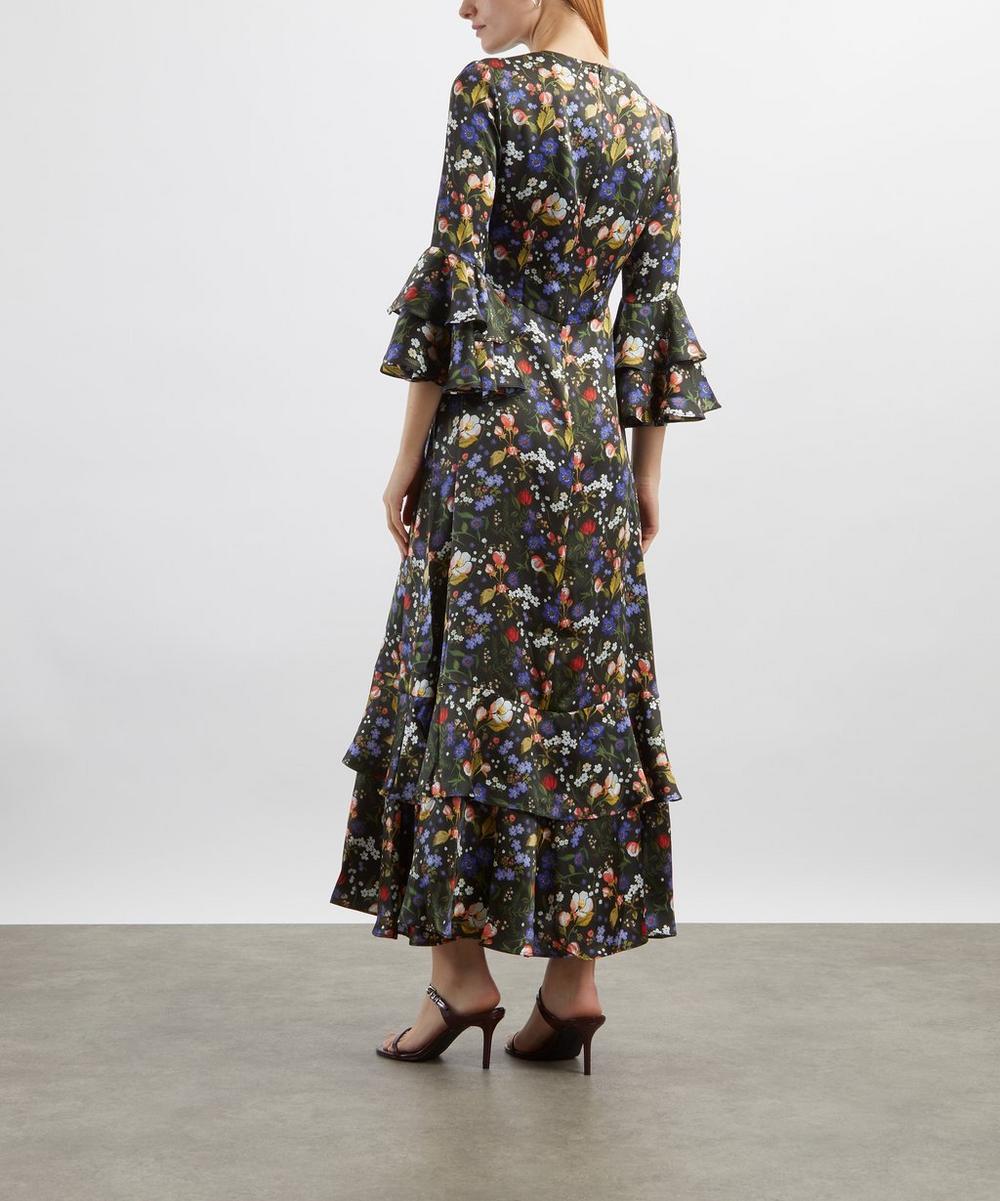 liberty London Liberty Heidi Silk Gala Dress
