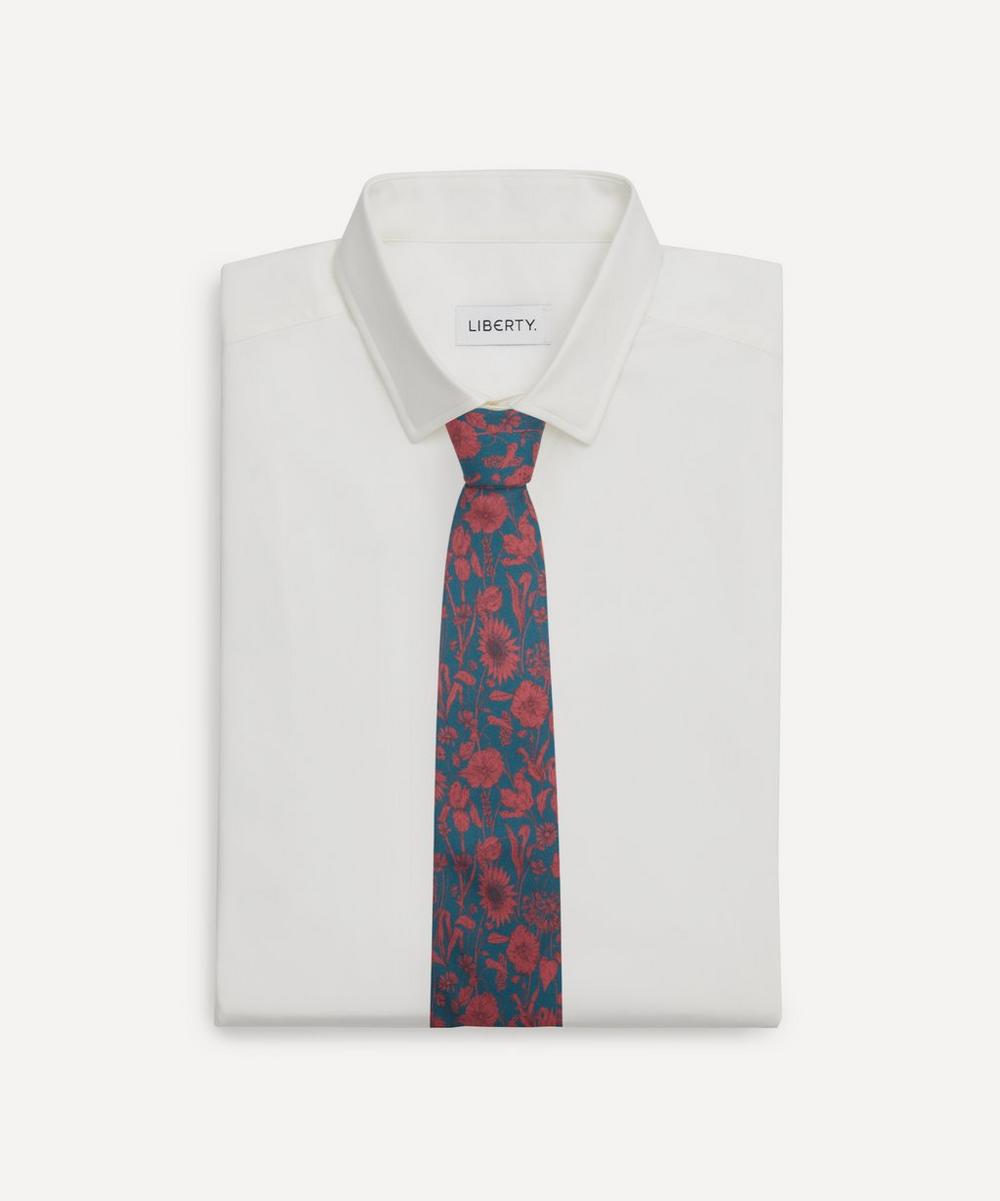 liberty london Liberty Mono Muse Silk Tie