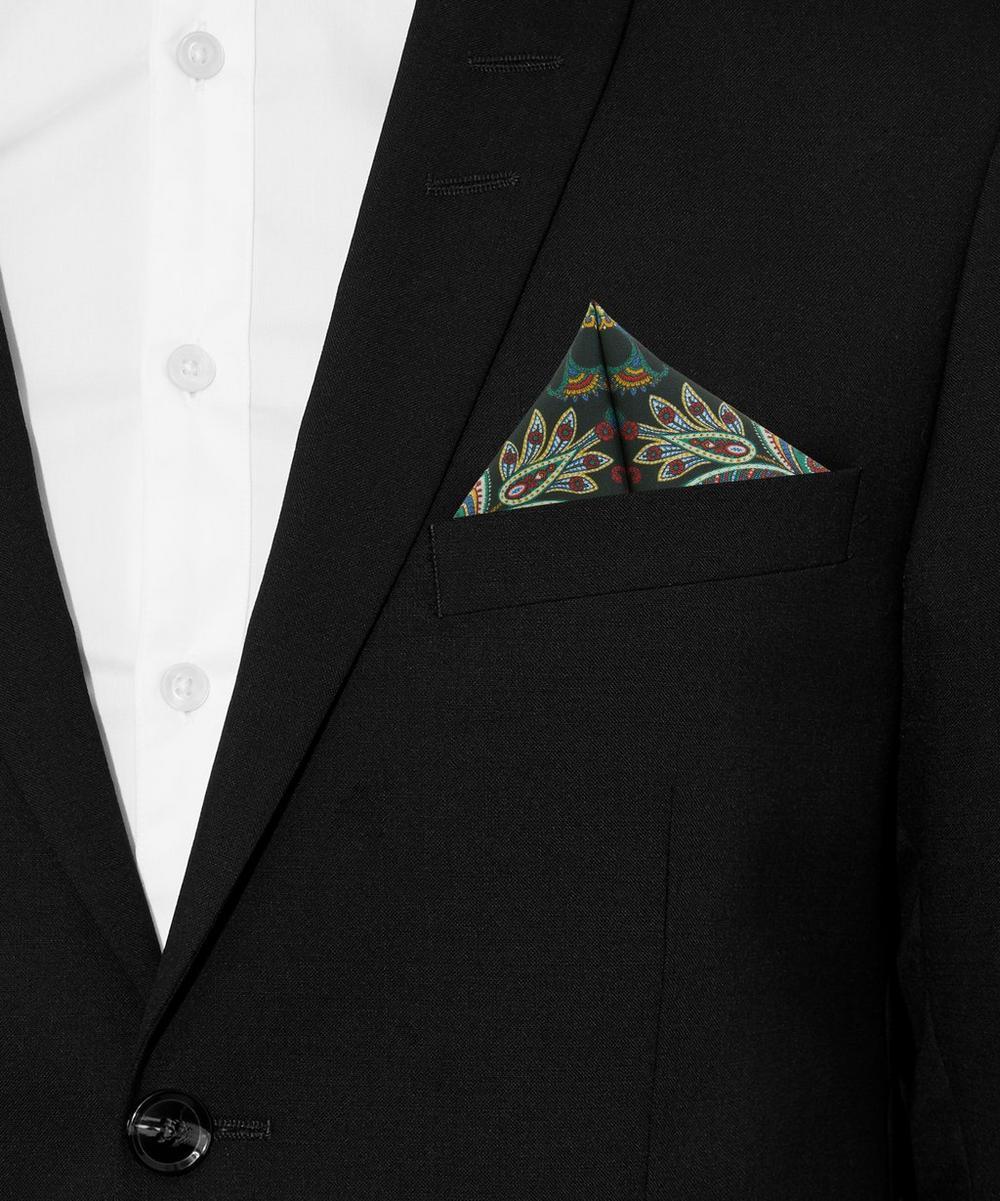 liberty london Liberty Paisley Silk Pocket Square
