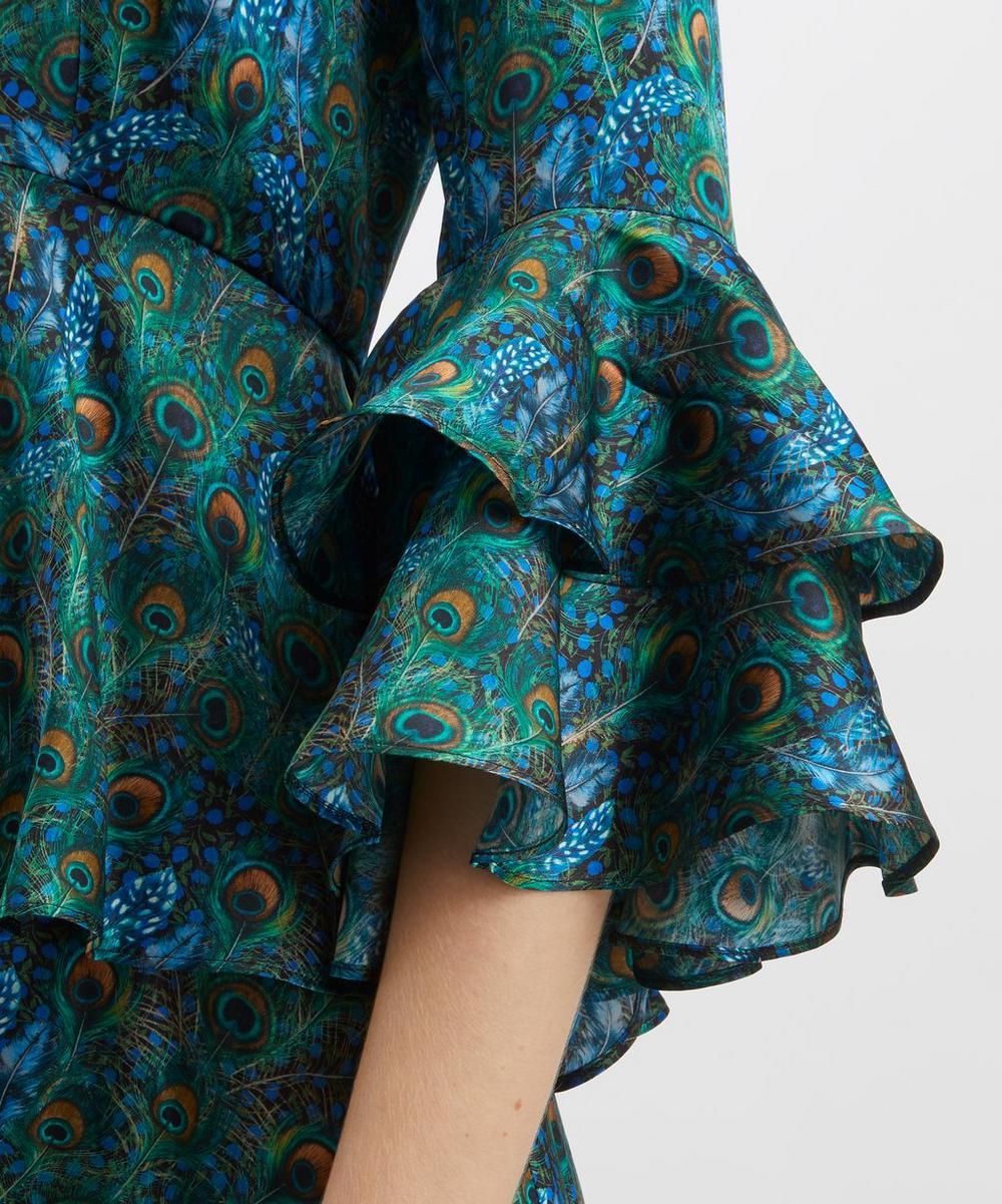 Liberty London Liberty Peacock Manor Silk Gala Top