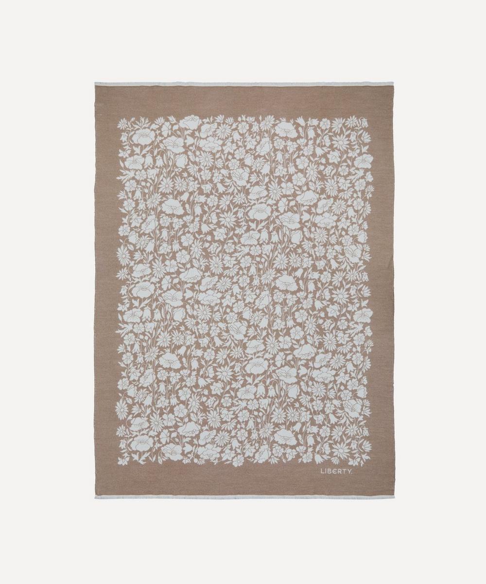 liberty london Liberty Poppy Dawn Wool Throw