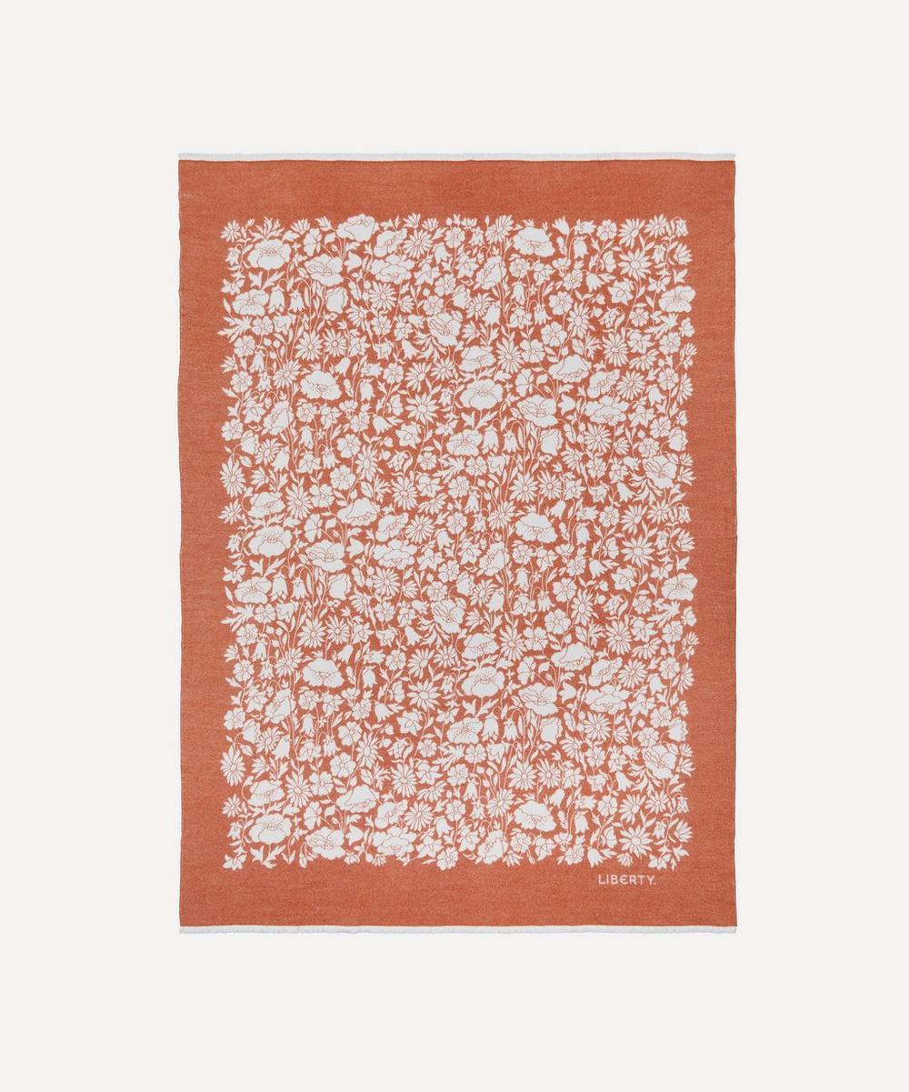liberty london Liberty Poppy Dawn Wool Throw