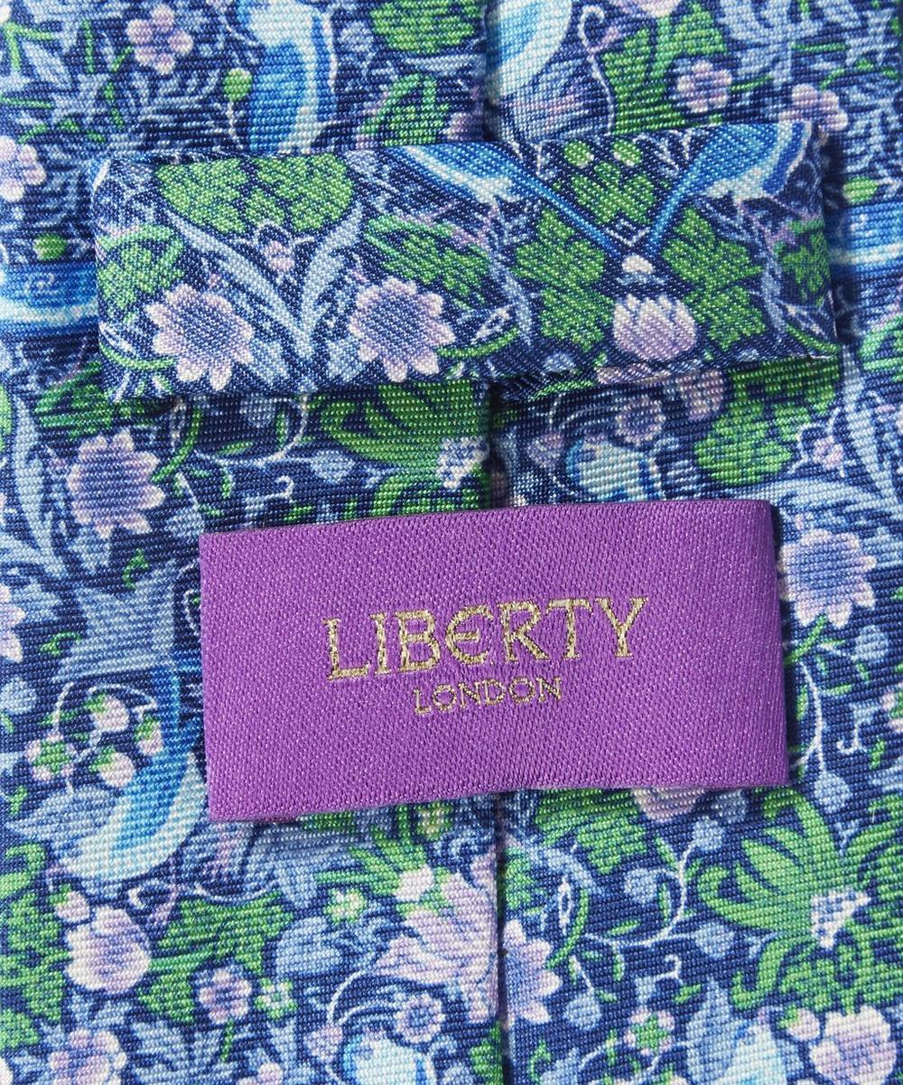 Liberty London Liberty Strawberry Thief Silk Tie