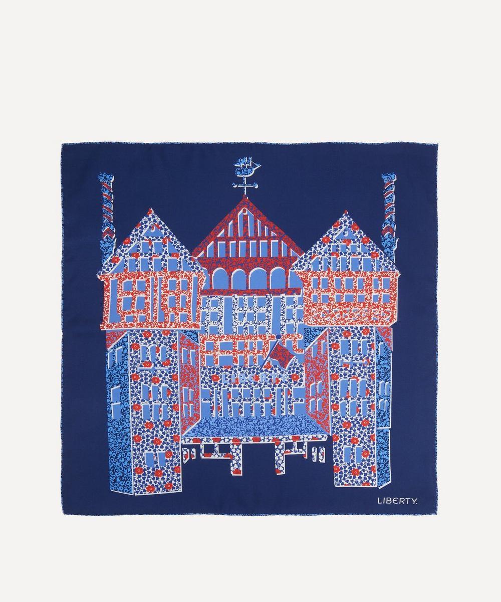 Liberty London Liberty Tudor Silk Pocket Square